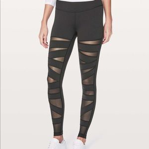 Lululemon Wunder Under Hi Rise Vent Tech Leggings